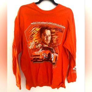 Orange Tony Stewart long-sleeve shirt
